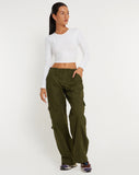 image of Hansa Cargo Trouser in Panama Dark Olive