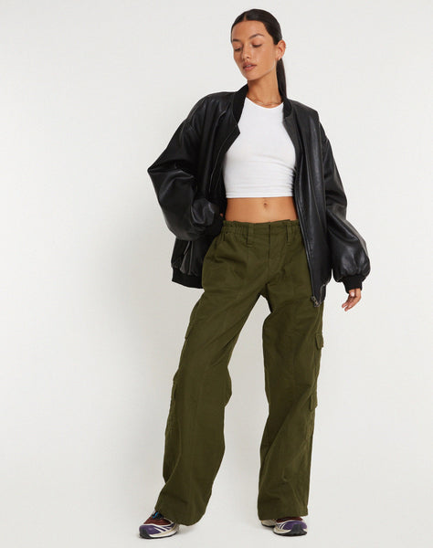 image of Hansa Cargo Trouser in Panama Dark Olive