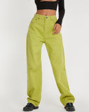 image of Parallel Jeans in Green Oasis