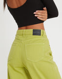 image of Parallel Jeans in Green Oasis