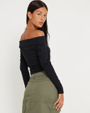 image of Sarina Top in Black