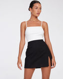 Image of Sheny Mini Skirt in Black