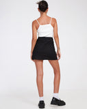 Image of Sheny Mini Skirt in Black