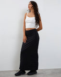 Image of Skyla Maxi Skirt in Charcoal