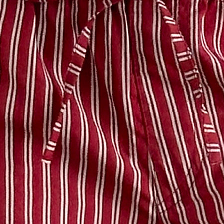 Lirura Casual Trouser in Maroon Stripe