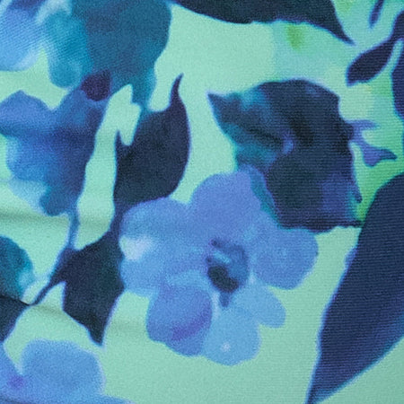 RICOA BIKINI TOP BLUE FLOWER
