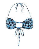 Image of Ricoa Bikini Top in Pastel Blue Floral