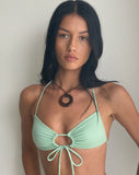 Image of Ricoa Bikini Top in Lichen Green