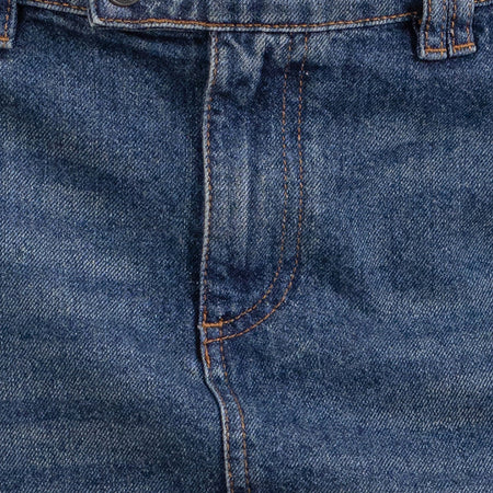 Rigid Micro Denim Skirt in Heritage Blue