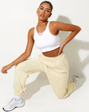 Image of Roider Jogger in Buttercream Vacay Embro