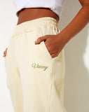 Image of Roider Jogger in Buttercream Vacay Embro