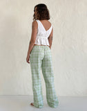 Image of Lirura Trouser in Table Cloth Neo Mint