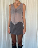 Image of Rosalinda Top in Chiffon Lilac Grey