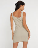 Image of Rosati Mini Dress in Beige