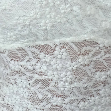 Rufte Top in Lace Ivory