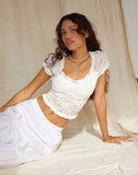 Image of Rufte Top in Lace Ivory