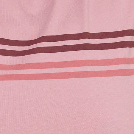 Runaba Backless Tank Top in Ballet Pink Stripe