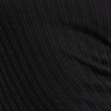 Rusana Top in Sheer Diagonal Knit Black