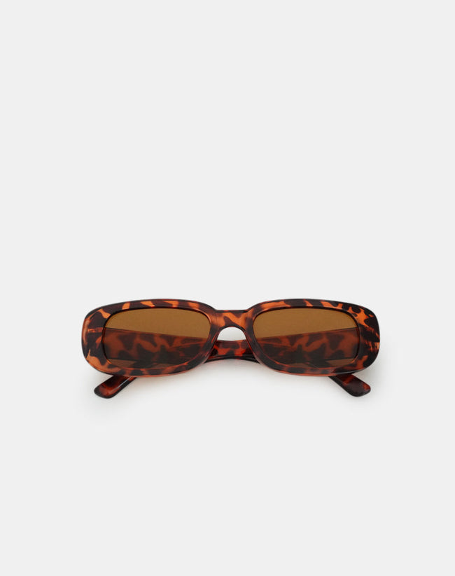 Image of Rustina Sunglasses in Opaque Tortoise Shell