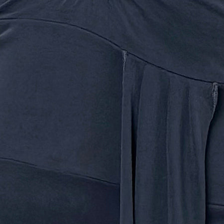 Ryoko Maxi Dress in Cupro Ocean Storm