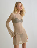 Image of Sachin Mini Dress in Gold Chain