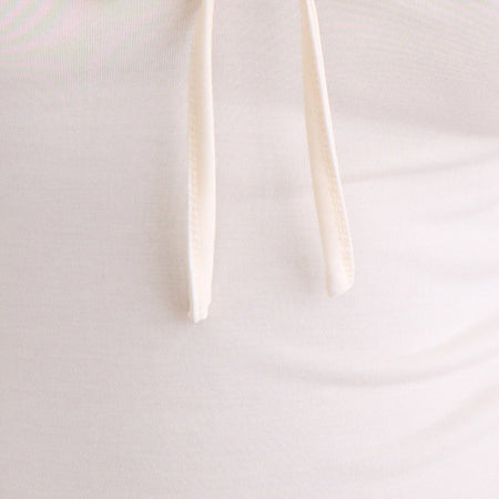 Saiba Cap Sleeve Top in Cupro Cream