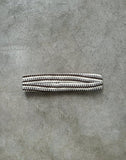 Image of Sala Headband in Brown Stripe Textured Rib