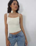 Image of Sambu Top in Mesh Ivory