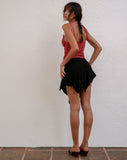 Image of Sambu Lace Cami Top in Red