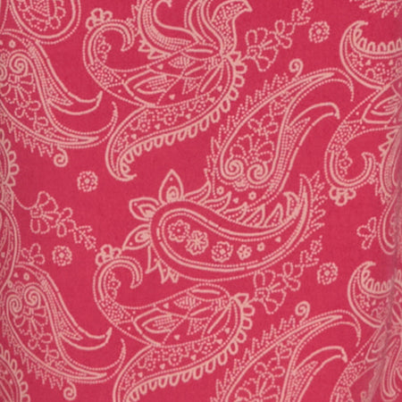SASTRA DRESS RETRO PAISLEY PINK