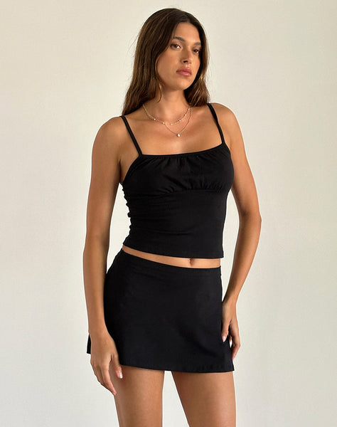 Image of Sasya Cami Top in Black