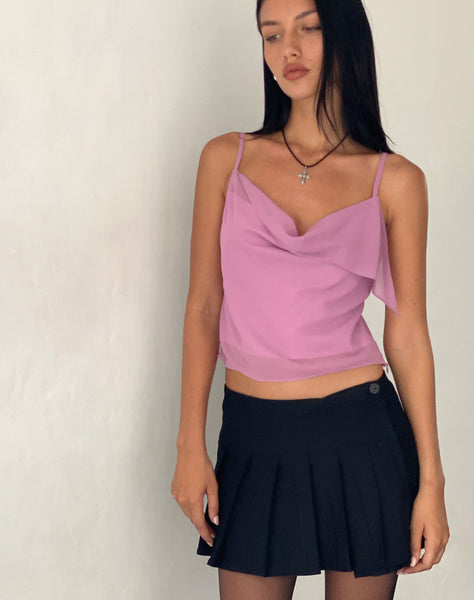 Image of Satisha Top in Chiffon Pink