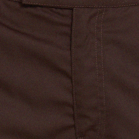 Saul Cargo Trouser in Dark Brown