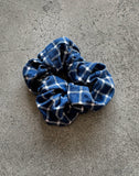 Image of Scrunchie in Navy Tartan