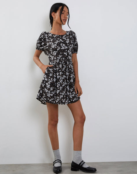 Images of Senza Mini Dress in Dark Wild Flower