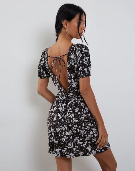 Images of Senza Mini Dress in Dark Wild Flower