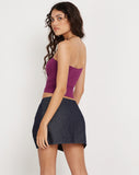 image of Shae Bandeau Top in Berry