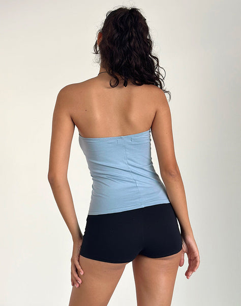 Image of Shaelo Bandeau Top in Nantucket Blue