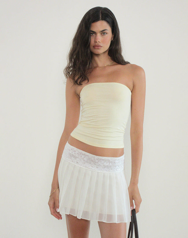 Image of Shaelo Bandeau Top in Buttermilk