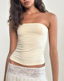Image of Shaelo Bandeau Top in Buttermilk