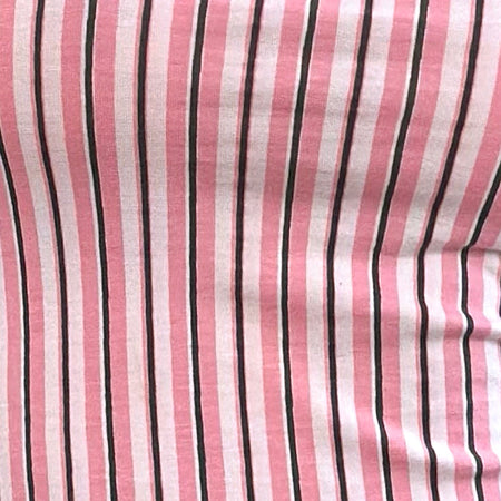 Shaelo Bandeau Top in Pinstripe Pink