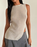 Image of Shartina Tank Top in Natural Knit