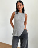 image of Shartina Tank Top in Grey Knit