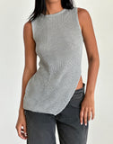 image of Shartina Tank Top in Grey Knit