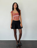 Image of Sherine Lace Top in Withered Rose