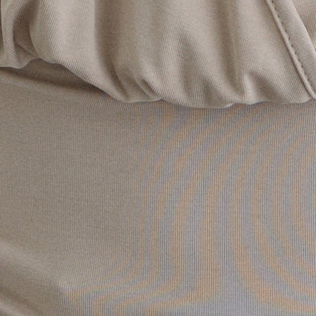 Sherlyn Halter Top in Cupro Oatmilk