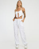 image of Shima Crop Top in White