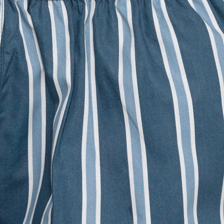 Sibo Short in Poplin Formal Stripe Navy
