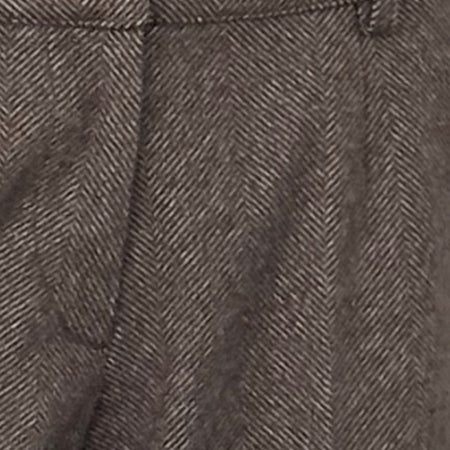 Sirkia Low Rise Tailored Trouser in Dark Brown