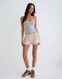 Image of Jirlen Hotpants in Cord Ivory